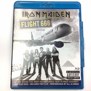 Iron Maiden Flight 666: The Film Blu - Ray Live Concert Documentary Movie Rare