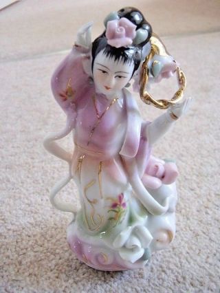 Collectable Japanese - Chinese Porcelain Geisha - Lady Figurine - Ornament