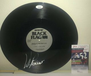 Henry Rollins Black Flag Singer Signed Autographed Vinyl Lp Album Jsa Rare