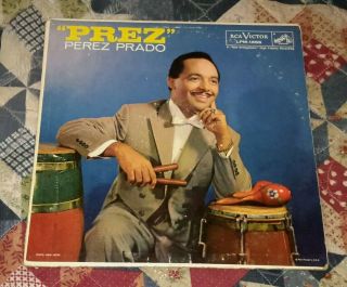 Perez Prado " Prez " Latin Tropical Baladas Romanticas Salsa Cha Cha Rare Lp Vg,