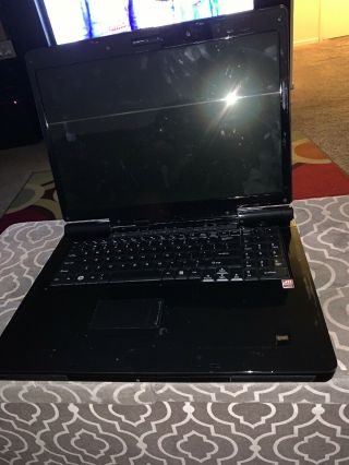 Ocz OCZNBIM17A Rare 17” Gaming Laptop No Power Chord Radeon 3