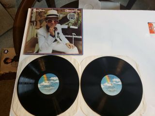 Elton John Greatest Hits Volumes One & Two Rare Double Vinyl Record - Mca R231711