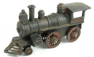 Ideal Antique Cast Iron Train Loco 1889