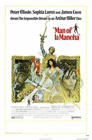 Rare 16mm Feature: Man Of La Mancha (peter O 