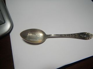 Sterling Silver Souvenir Spoon Court House Michigan City In Indiana Scrap
