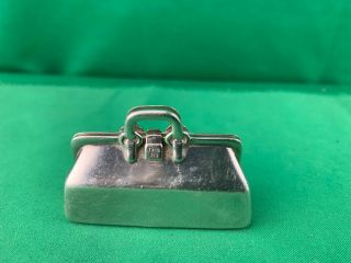 Tiffany & Co Sterling Silver Doctor Medical Bag Pill Box Vintage & Rare Engraved