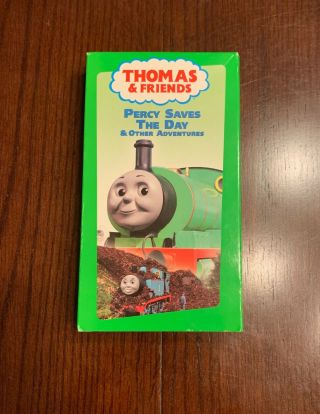 Rare Vhs Video Tape - Thomas & Friends - Percy Saves The Day & Other Adventures