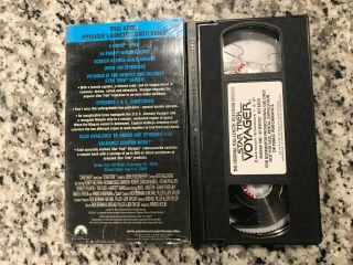 STAR TREK VOYAGER EPISODES 1 & 2 RARE FULL LENGTH PROMOTIONAL SCREENER VHS 2