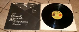 Son Of Dracula Harry Nilsson Ringo Starr Rapple Abl1 - 0220 Record Vinyl Lp Rare