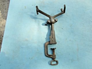 Rare Fishing Rod Holder - Patented 1888 - Great Holder To Display Your Rods