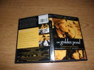 On Golden Pond (dvd,  2003) Rare With Insert Very