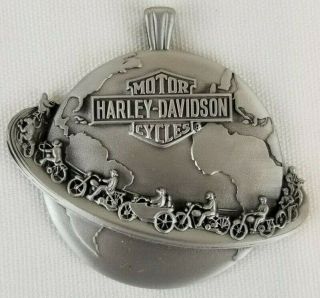 Harley - Davidson 2003 Limited Edition 100th Anniversary Pewter Ornament USA RARE 2