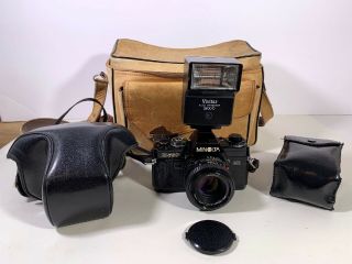 Minolta X - 700 35mm Slr Film Camera With 50mm 1.  7,  Rare S&h