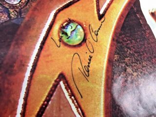 Xena Creation EXTREMELY RARE Xena Gabrielle Chakram LG Banner Autograph no Prop 2