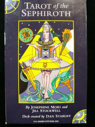 Tarot Of The Sephiroth 2001 By Dan Staroff Rare Collectible