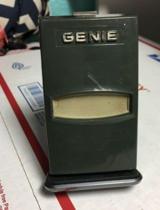 Vintage Rare Genie At - 90 Garage Door Remote Control,  12 Dip Switch/freq 390