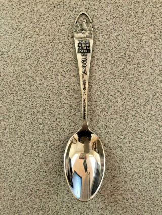 Sterling House Of Seven Gables Salem Mass Collectors Spoon Beautifully Detailed