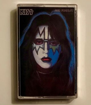 Vtg Kiss 1978 Ace Frehley Cassette Solo Album Tape Lp Rare