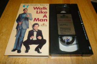 Walk Like A Man (vhs; 1987) Howie Mandel Rare Comedy Non - Rental