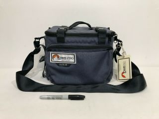 Rare Vtg Lowe - Pro Elite Ii Slr Camera Bag Case Travel Large Professional 80s 70s