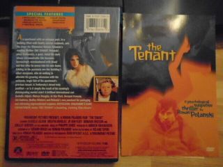 RARE OOP The Tenant DVD horror 1976 ROMAN POLANSKI Shelley Winters apartment 3 2