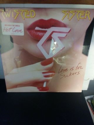 Twisted Sister Love Is For Suckers Still Rare Vinyl Dee Snider Smf