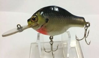 Vintage Bagley Small Fry Florida Balsa Unknown Brass Hardware Fishing Lure