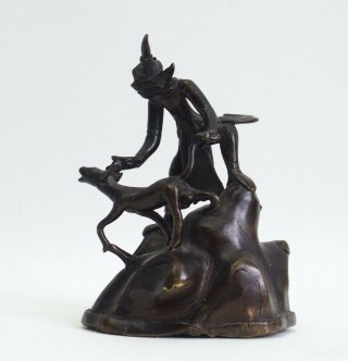 Fine Antique 18th / 19th Century Burmese / Thai Bronze Figure Group