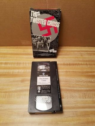 The Twisted Cross Vhs Video Very Rare Good Shape
