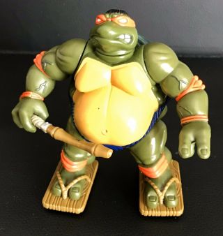 Tmnt (teenage Mutant Ninja Turtles) Sumo Michelangelo From 1995 - Very Rare