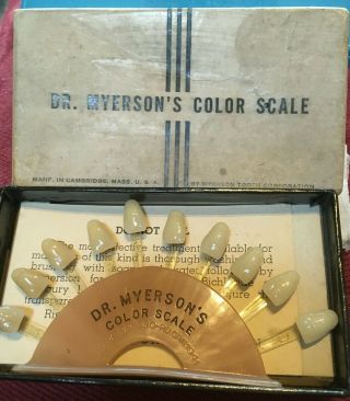 Antique Dental Dr.  Myerson 