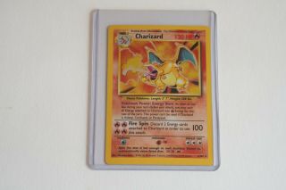 Pokemon Trading Card - Charizard 4/102 Rare Holo (nm) - Holographic