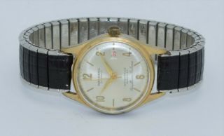 Navarre Vintage 21 - Jewel Jemaflex Beryllium Balance 21j Buler Watch Swiss - Made