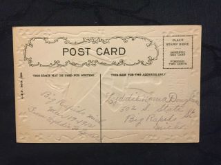 HBG Antique St.  Patrick ' s Day Postcard - L & E 2269 FOR AGE 2