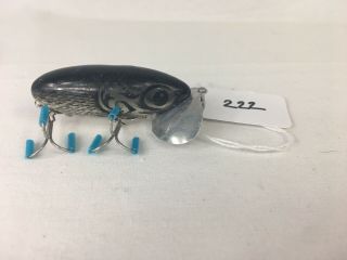 Vintage Fred Arbogast 3/8 oz Jitterbug 2 ' Inch Mouse Fishing Lure 2