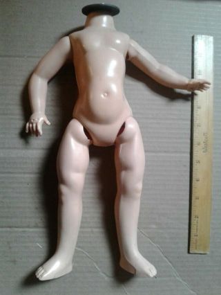 Vintage Hard Plastic Doll Body Restore Parts For 16 " Ideal Toni Effanbee Hoyer