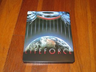 Lifeforce Arrow Bluray Limited Edition Steelbook 2 - Disc Oop Rare Pal