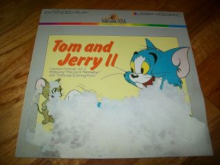 Tom And Jerry Ii Laserdisc Ld Very Rare Volume 2 Two &