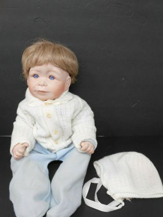 Lee Middleton Prince William One Year 1983 Porcelain 18 " Doll