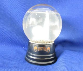 Rare 1939 World’s Fair York Snow Globe Trylon Perisphere