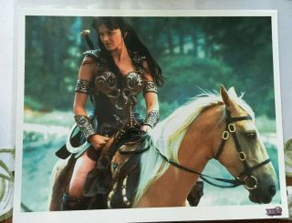 Xena Warrior Princess Official Fan Club 8 X10 - Rare