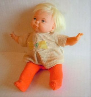 Vintage Ideal Doll Corp.  Baby Doll Snuggles - Pull String - Head Moves