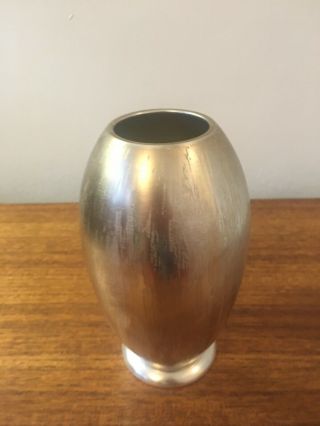 Wmf Ikora Art Deco Silver Plated Bomb Vase 1930s