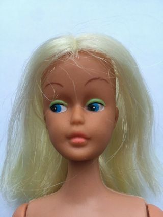 Vintage Barbie Clone Doll Platinum Blonde Pretty Cute