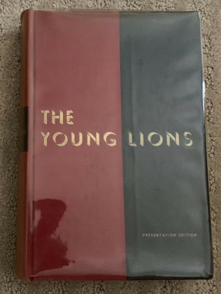 The Young Lions By Irwin Shaw First Printing Limited Edition Rare