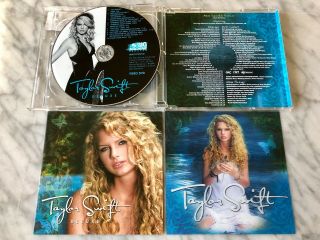 Taylor Swift Deluxe Cd/dvd Promo W/3d Cover Limited Ed.  2007 Big Machine Rare