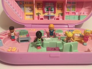✨ 1992 Vintage Bluebird Polly Pocket Stampin School Playset Compact ✨ Complete ✨