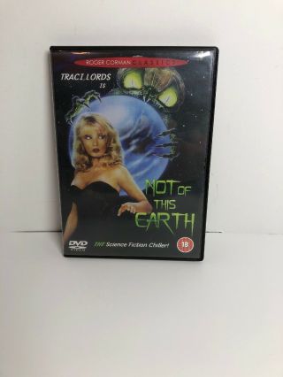 Traci Lords Is.  Not Of This Earth Dvd/2001/region 2/new Concorde/rare/oop/vg,