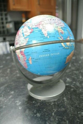 Vintage 1980s Small Gyro Globe (spins All Directions)