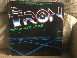 Disney’s “tron” Lp W/journey 1982 (cbs Sm37782) Plays Great Plays Great Ex Rare
